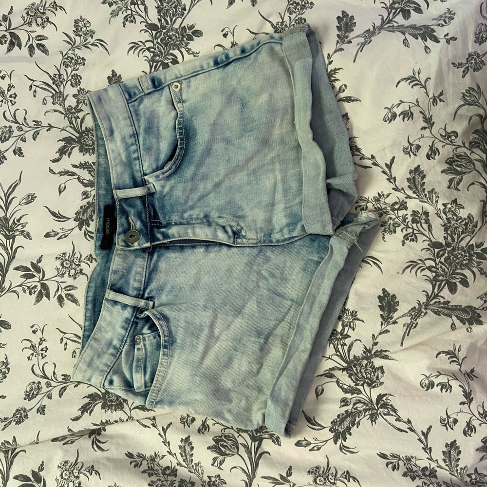 F21 Acid Wash Shorts